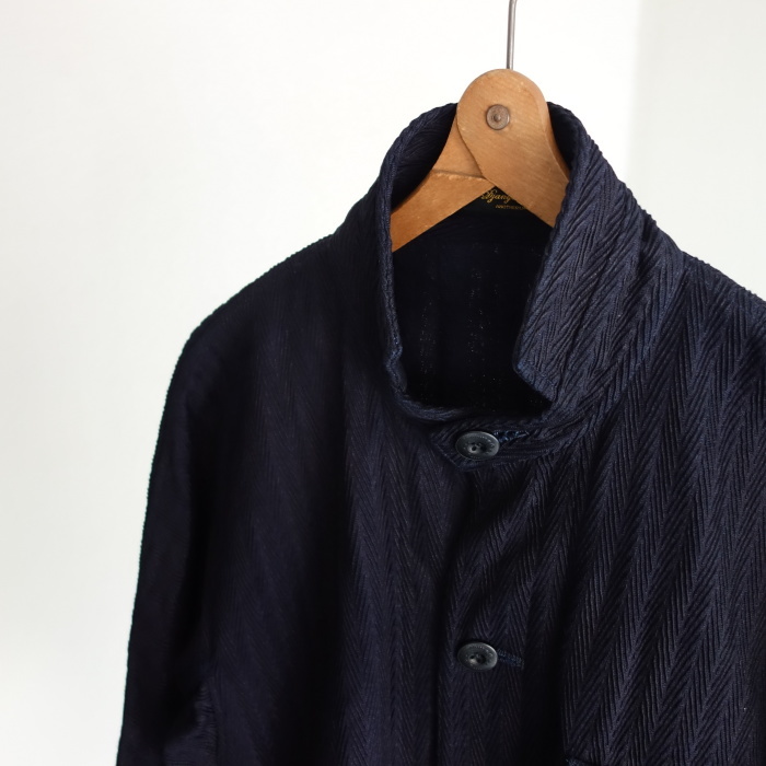 8月の製作 / classic farmers indigo coat_e0130546_16063139.jpg