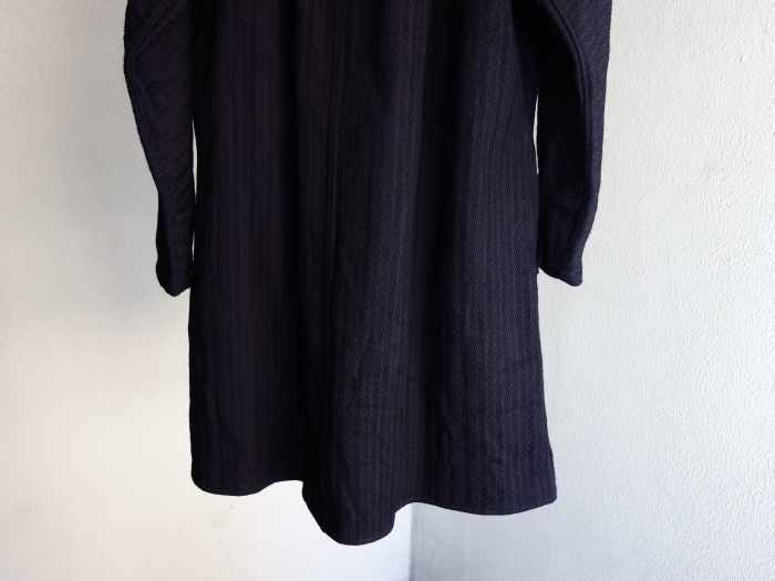 8月の製作 / classic farmers indigo coat_e0130546_16112788.jpg