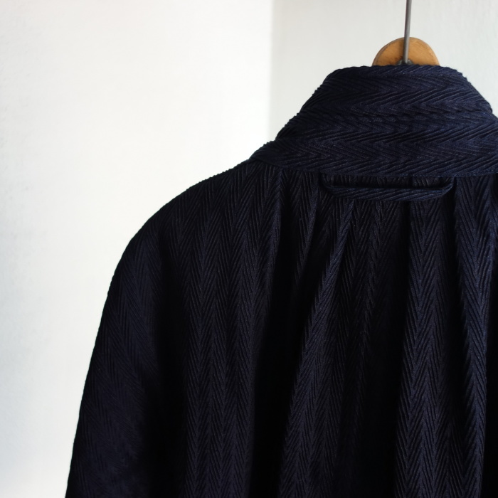 8月の製作 / classic farmers indigo coat_e0130546_16114342.jpg