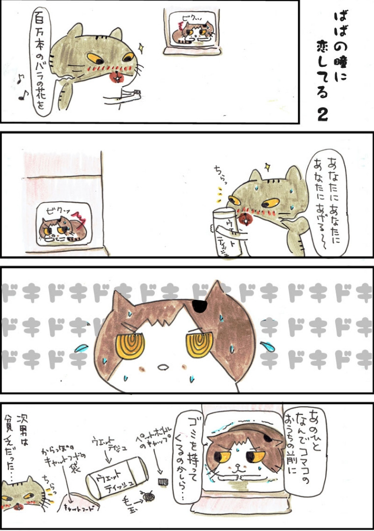 漫画 ばばの瞳に恋してる Npo法人 府中猫の会