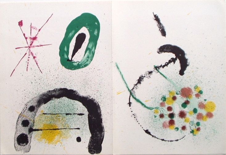 鏡の裏』誌（ミロ特集号）「Derrière Le Miroir No.139-140:Miró