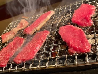 焼肉始め_c0051529_10413981.jpg
