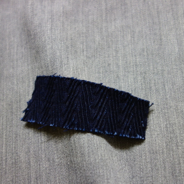 8月の製作 / DA frenchwork indigo vest_e0130546_17405190.jpg