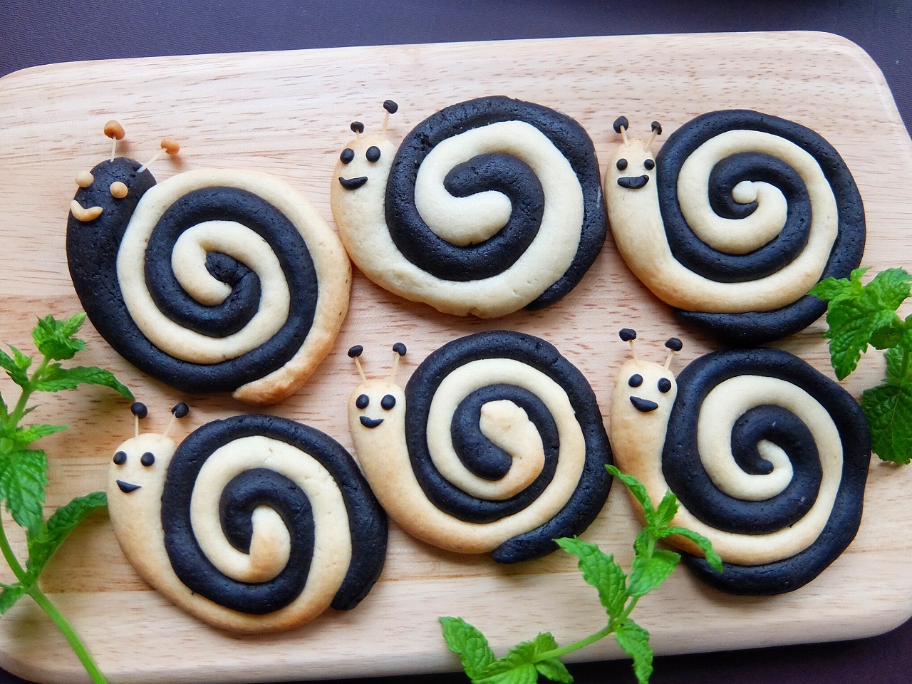 かたつむりクッキー ぼちぼち お家ごはん