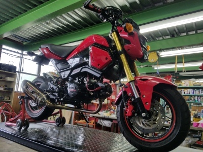 GROM 5速化＆オーバーホール　①_e0114857_10180776.jpg