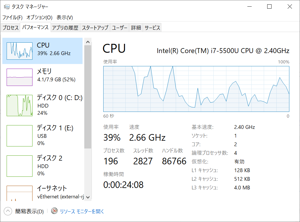 Windows10 1903 から 2004、ISOでアップデート_a0056607_16382096.png
