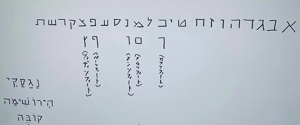 ヘブライ語 日本の心 団塊の世代