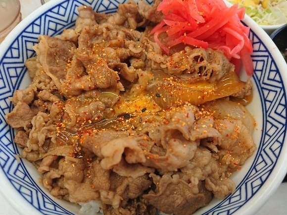 6/20 牛丼並つゆだくAセット玉子¥611⇒¥581@吉野家_b0042308_22305451.jpg