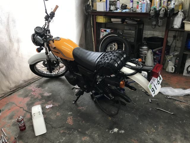 250TR カスタム ハンドル交換_a0164918_17184254.jpg