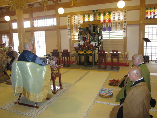 お盆供養 大施食会 無参詣 にて 修行 _a0274383_17342242.jpg