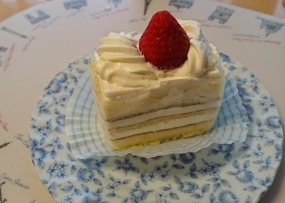 今日のおやつは 近江屋洋菓子店のケーキ 神田淡路町 カステラさん