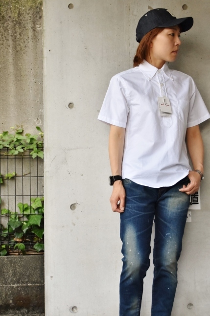 Battenwear WHITE BD S/S SHIRTS★_d0152280_04574270.jpg