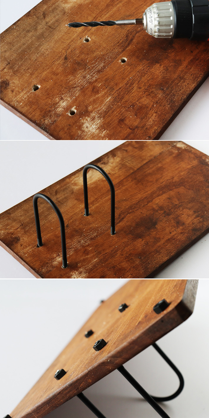 キャンドウのまな板で簡単DIY☆木製ブックスタンド_d0351435_10393386.jpg