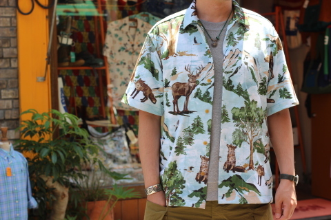 「norbit」 自然にお出かけする際のマウンテンアロハ柄 \"Aloha Shirts\" ご紹介_f0191324_08003422.jpg