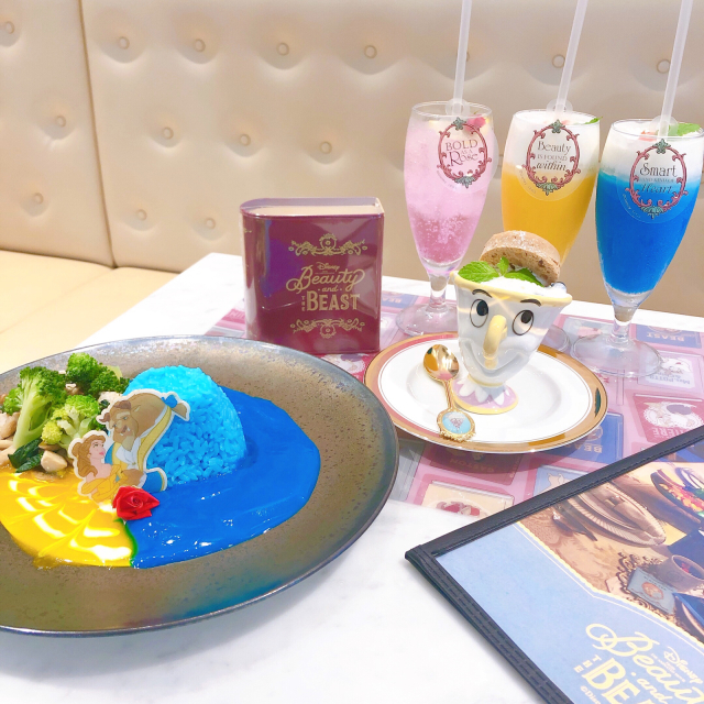 原宿 Oh My Cafe 美女と野獣 でディズニー気分を味わおう ひめぴょんぶろぐ