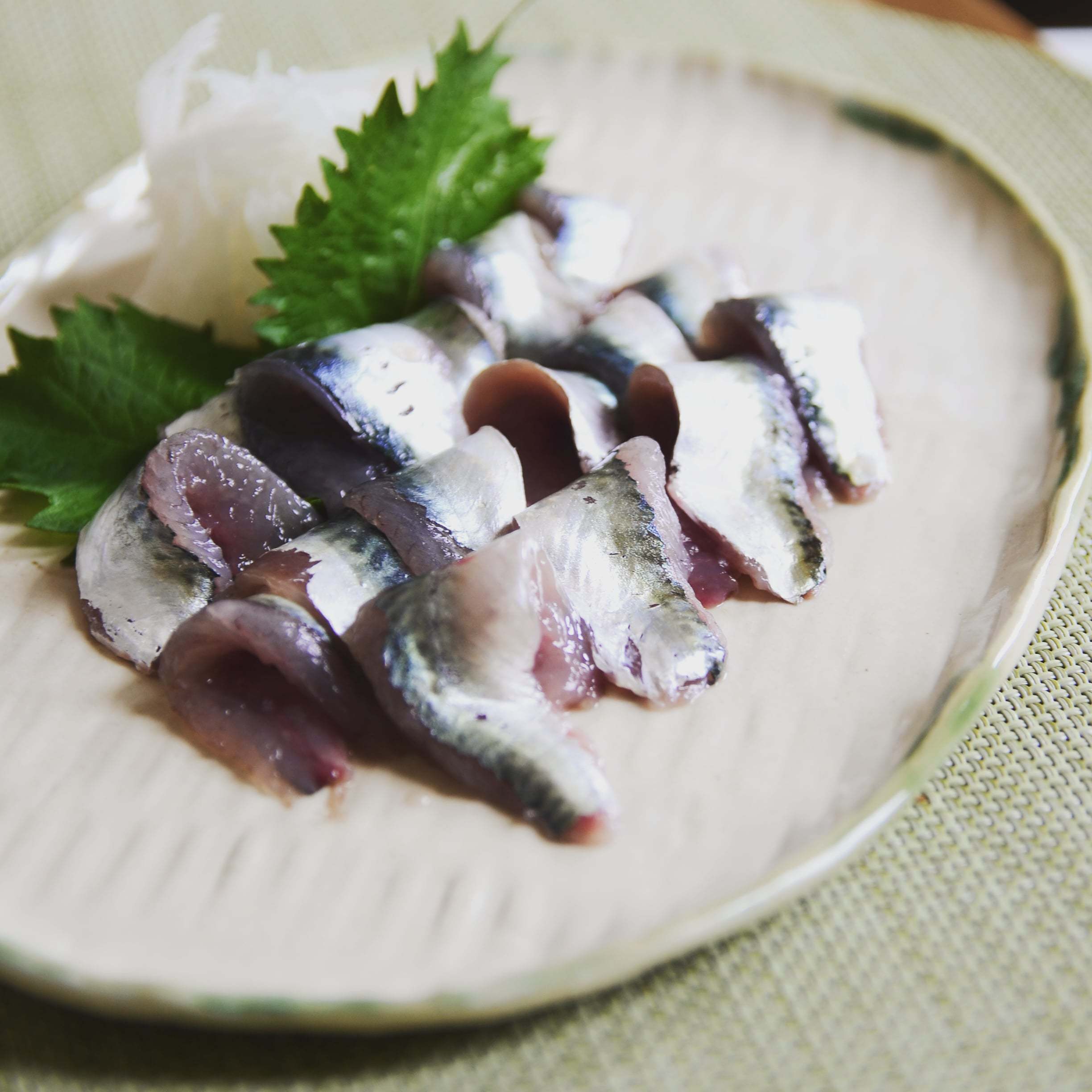サバをお刺身で 料理教室 あきさんち
