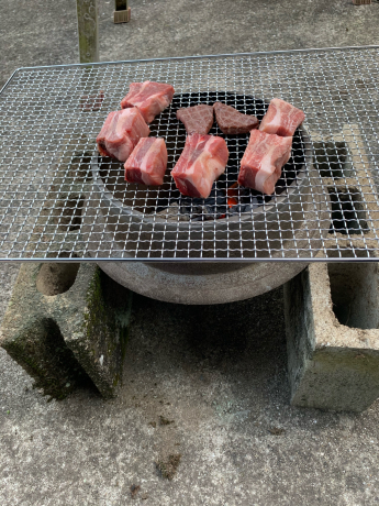 草刈りとBBQ♬_a0077071_17525935.jpg