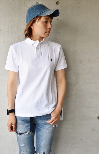 夏「白TEE」「白シャツ」・・・「白ポロ」です_d0152280_13503272.jpg