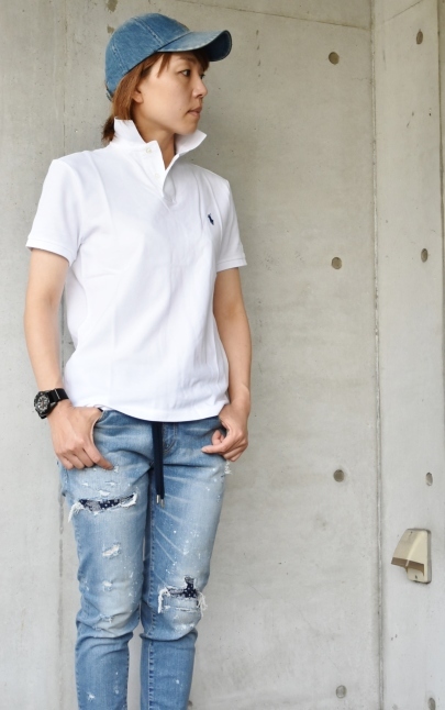 夏「白TEE」「白シャツ」・・・「白ポロ」です_d0152280_13524931.jpg
