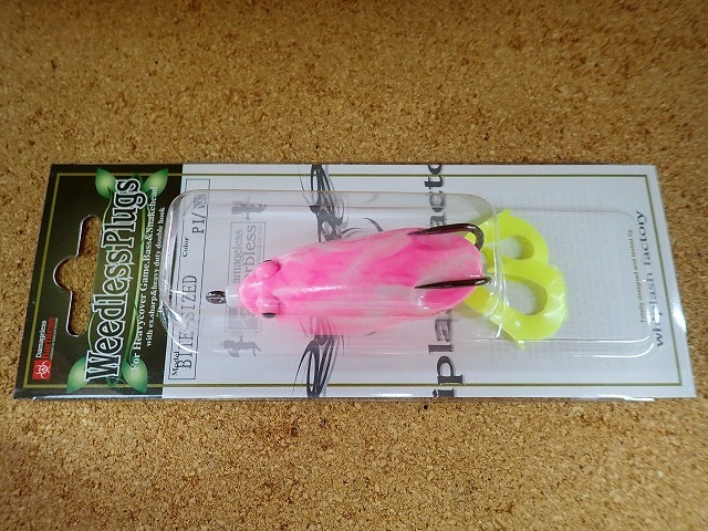 雷魚]ウィップラッシュファクトリー 新フロッグ BITE-SIZED入荷