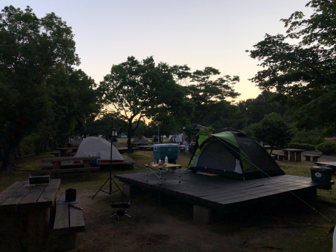 かぶとやま公園キャンプ場 再び 2日目 ｄｓこらむ