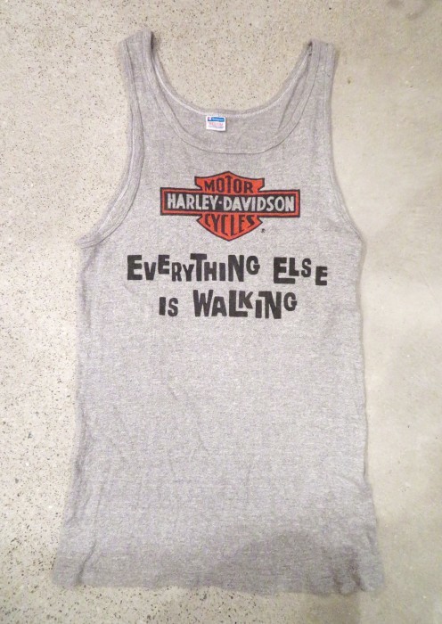 70\'s　Champion　HARLEY-DAVIDSON　Tank　Top　88%　COTTON　染み込み　88　ヴィンテージ　チャンピオン　ハーレー　タンクトップ_e0187362_13050481.jpg