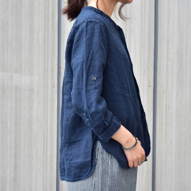 OMNIGOD : 7/SLV STAND COLLAR SHIRT_c0102137_15432497.jpg