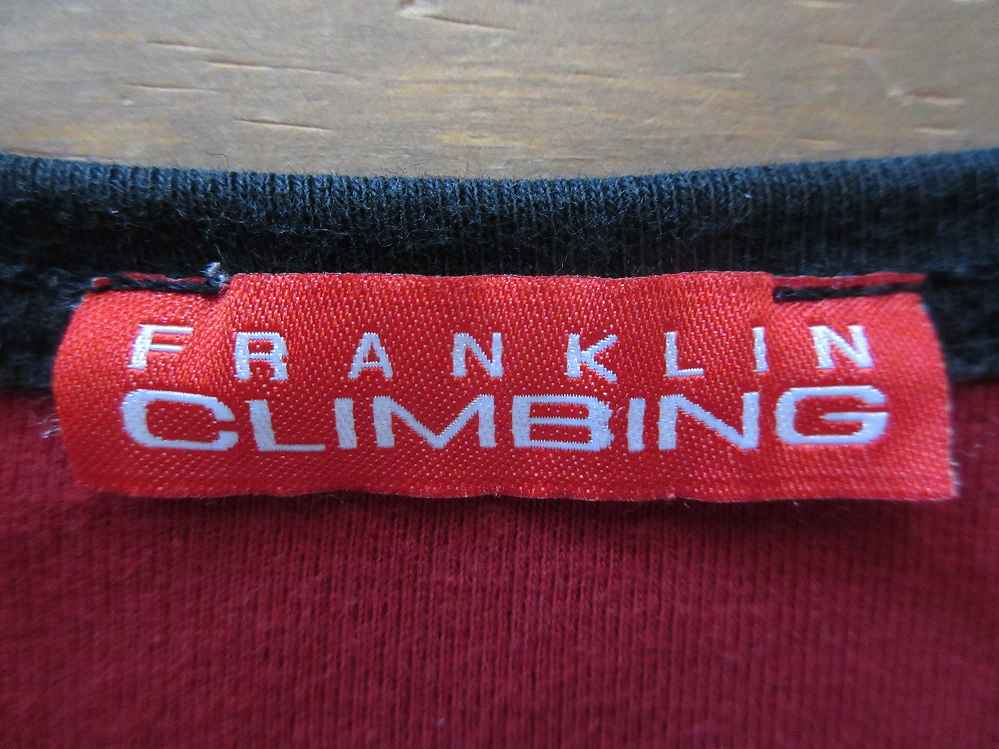 FRANKLIN CLIMBINGのリンガーTシャツ_d0273756_20423412.jpg