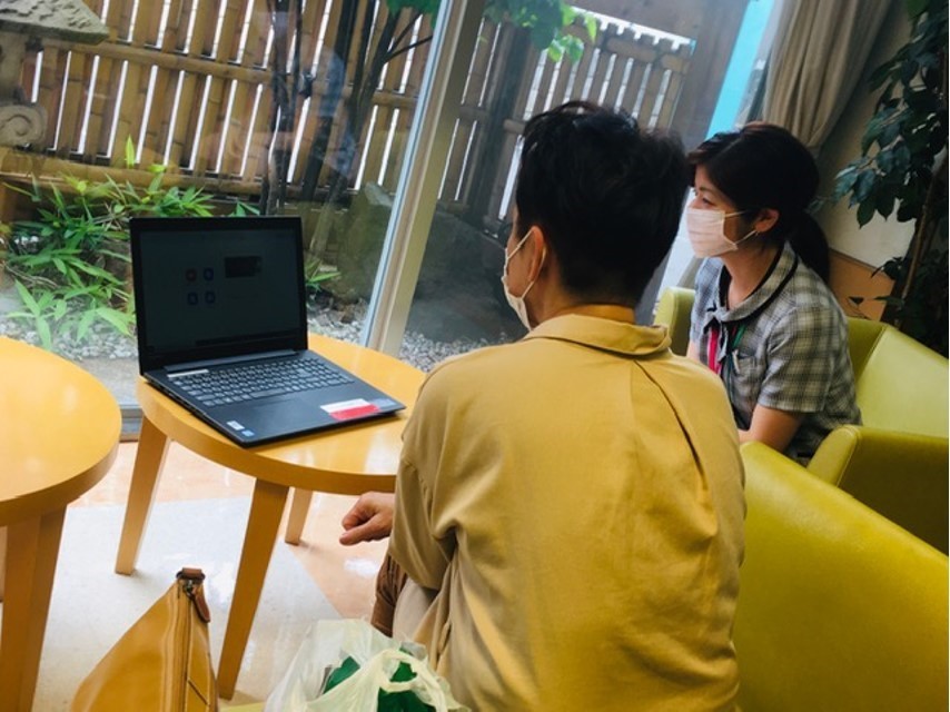 オンライン面会　大好評_b0159098_14130775.jpg