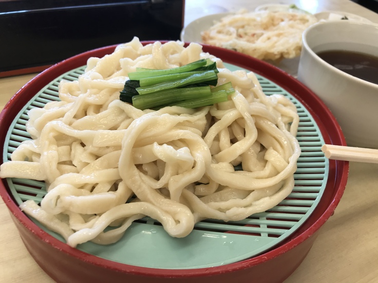 うどん冷1.5人前@ふたばや(八王子)_c0212604_11181162.jpg