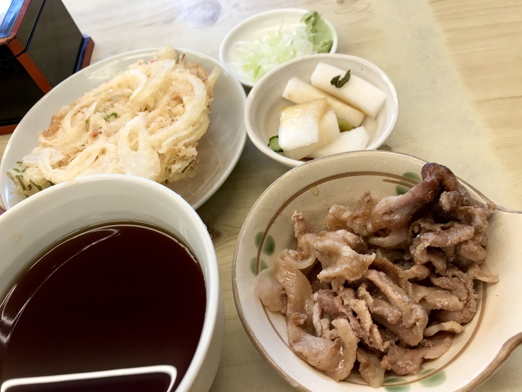 うどん冷1.5人前@ふたばや(八王子)_c0212604_11184996.jpg
