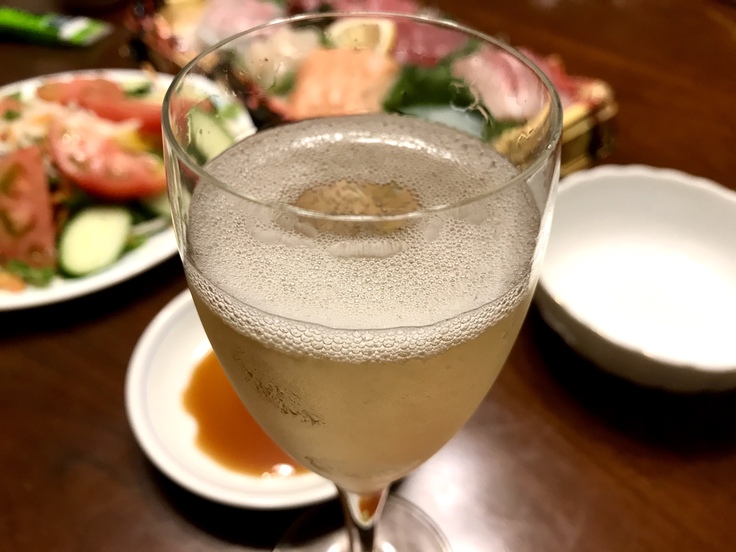 お刺身30%引き&安シャンパーニュ♪_c0212604_2057589.jpg