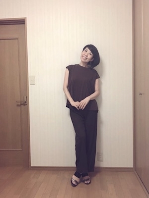 GUのブラウンコーデでオトナの女性を装う♡_f0249610_09103560.jpg