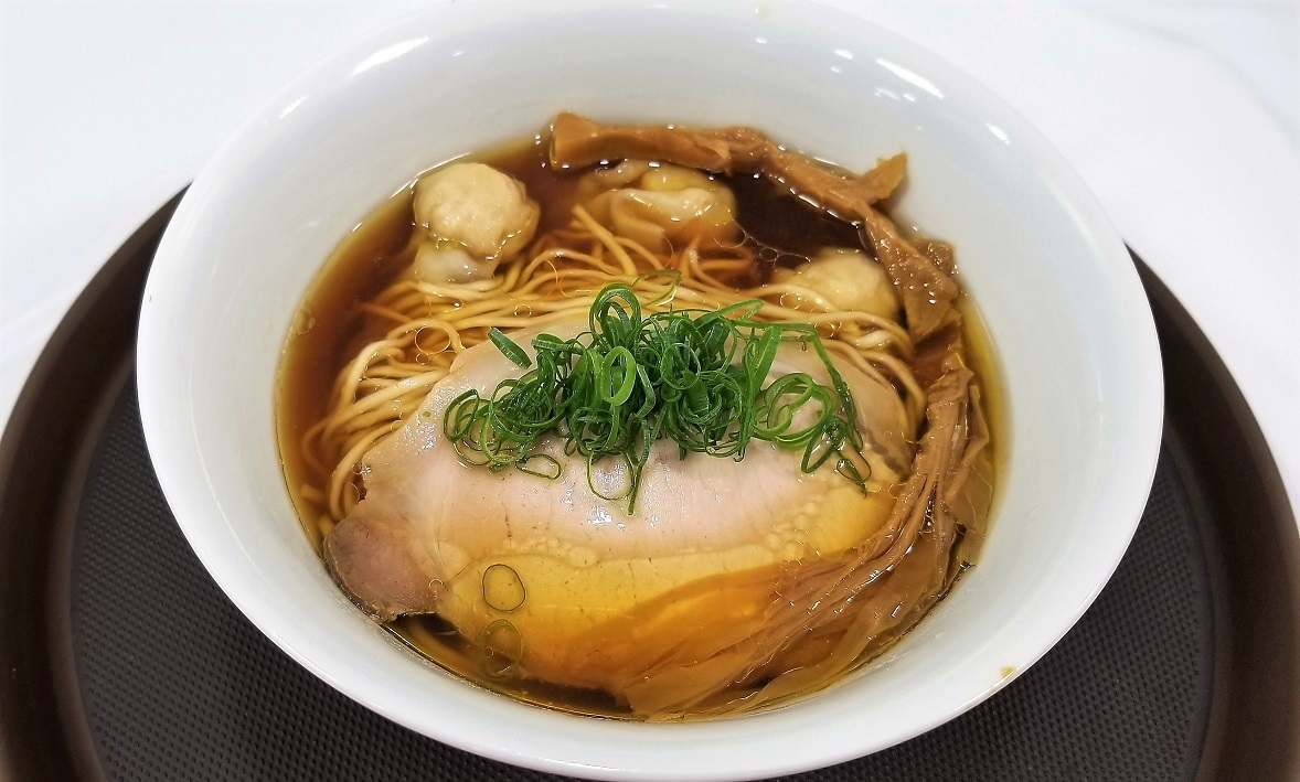 ラーメン屋トイ ボックス 醤油ラーメン ワンタントッピング 京阪百貨店守口店催事 拉麺blues 関西のラーメン食べ歩き