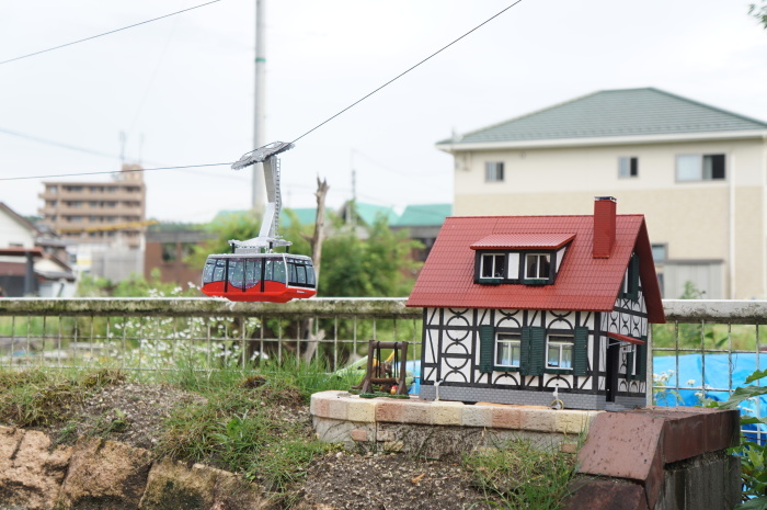 鉄道模型・G】新型ロープウェイ : kazuの日々の企み! 鉄道模型・G】新型ロープウェイ : kazuの日々の企み!