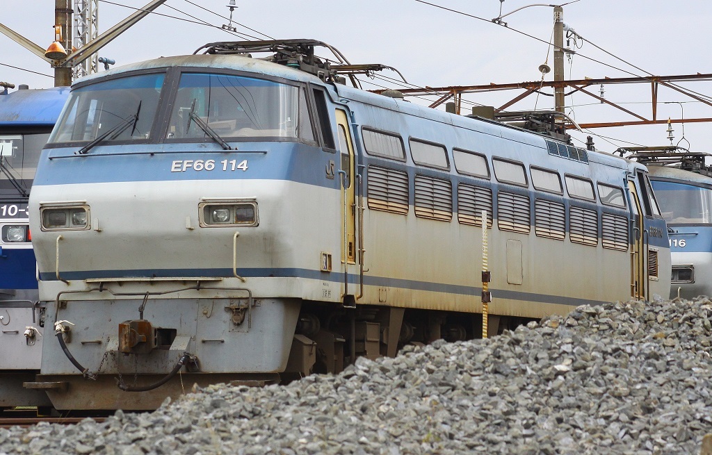 鉄道部品 EF66-54 1エンド運転座席