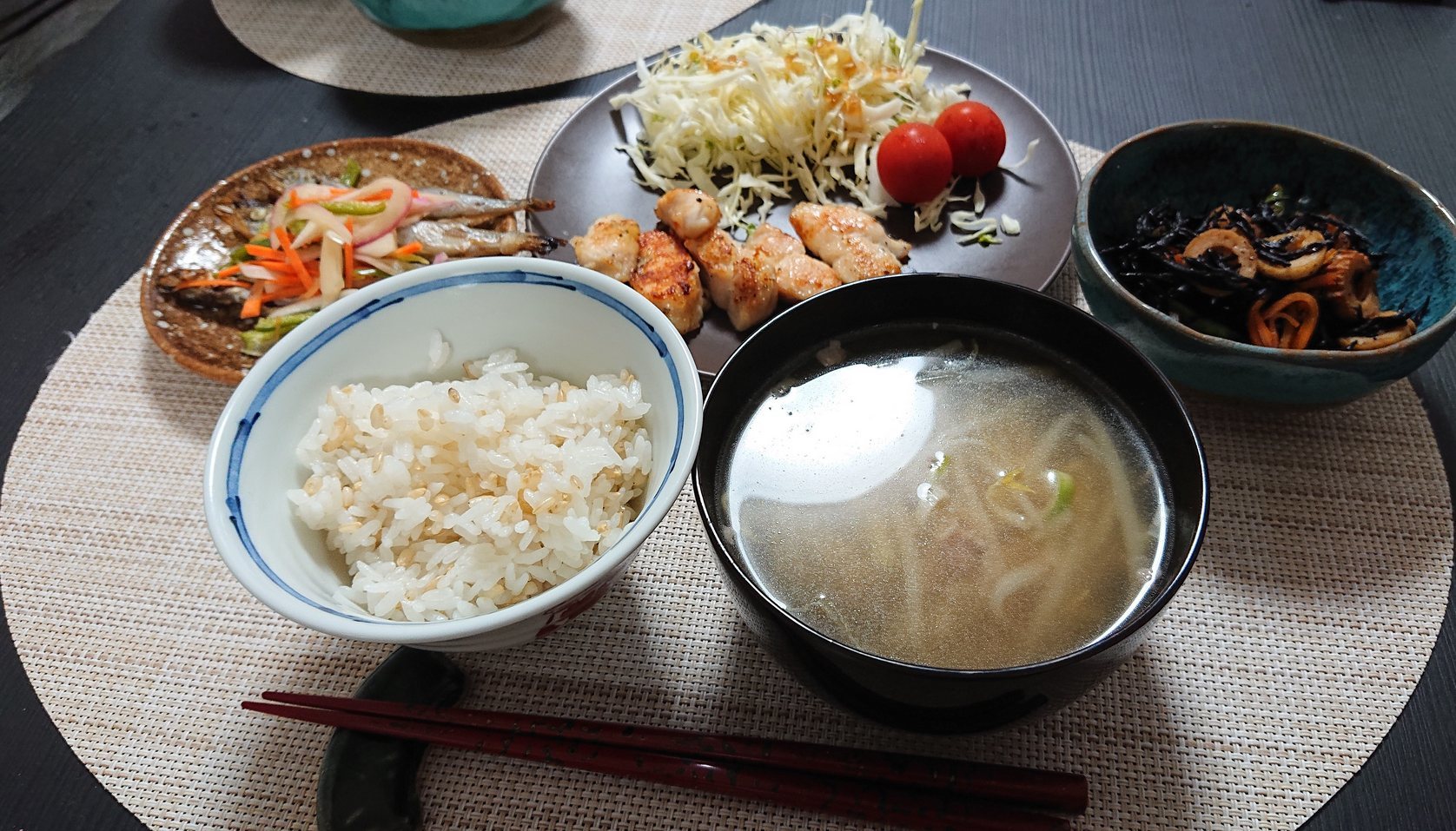 夕食 今日 の