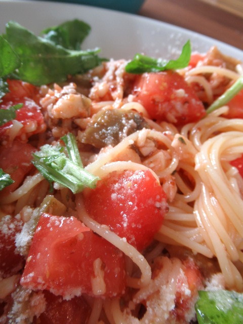 ホリウチカフェ * パニーニ&パスタランチ&メロンパフェ♪_f0236260_00300182.jpg