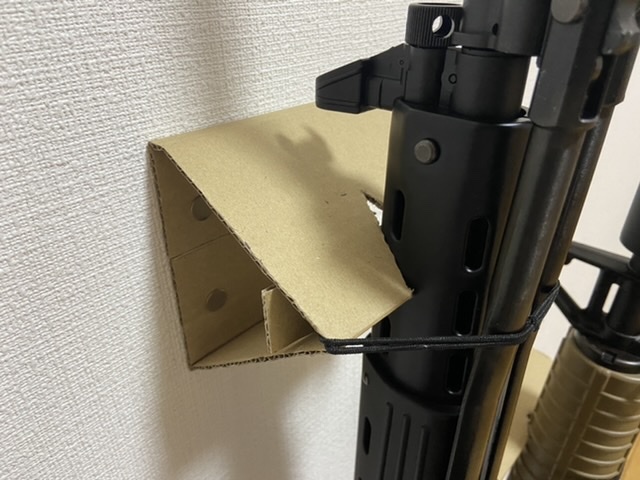 約5分でできるダンボール製簡易ガンラック 瑜伽 約5分でできるダンボール製簡易ガンラック 瑜伽