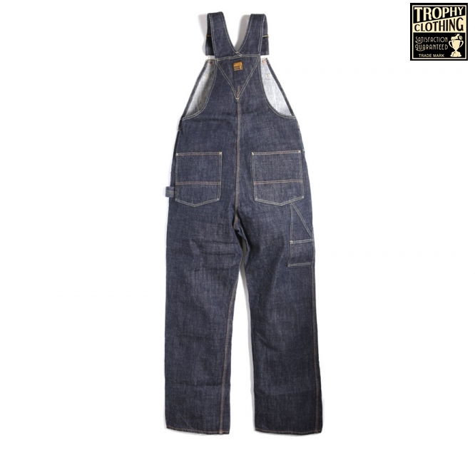 TROPHY CLOTHING(トロフィークロージング) 1603W W Knee Carpenter Overall Dirt Denim_c0204678_11405580.jpg