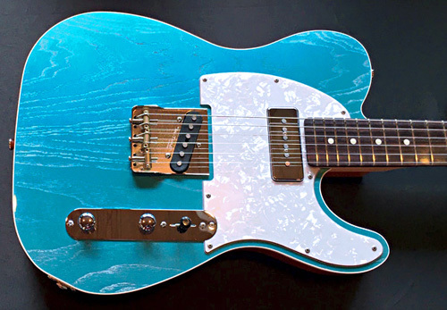 「Zebra Cool Turquoise MetallicのSTD-T」1本目が完成!_e0053731_17283797.jpeg