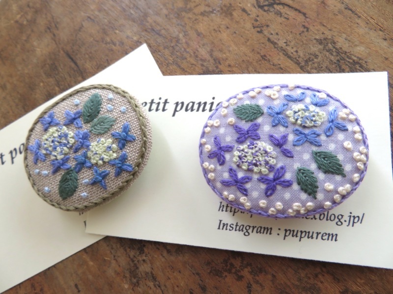 小さな刺繍で描く絵画、新色と新しいデザインと_f0129557_16265115.jpeg