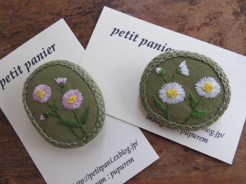 小さな刺繍で描く絵画、新色と新しいデザインと_f0129557_16534120.jpeg