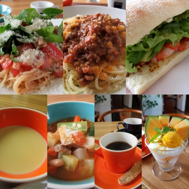 ホリウチカフェ * パニーニ&パスタランチ&メロンパフェ♪_f0236260_01175009.jpg