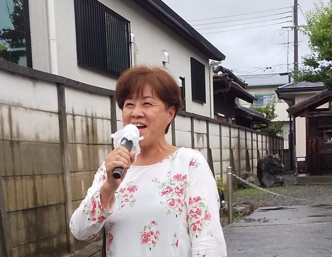 もの凄い雨☔️と風🌀病院前からまちかどカフェ🎤ご近所の皆さんにご協力いただいて🙇😊🙇_f0061067_23212871.jpg