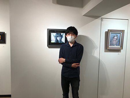 洋画科担当山本大貴先生 「美人画ボーダレス2020」レポート_b0107314_14115683.jpg