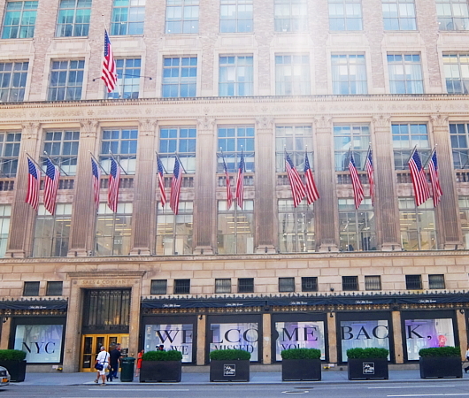 サックス・フィフス・アベニューNY五番街店のコロナ対策 #SAKS♥NYC