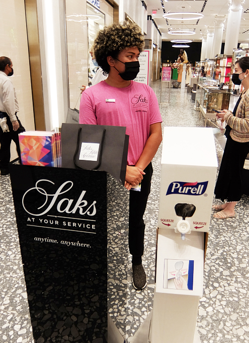 USA製 saks fifth avenue サックスフィフスアベニュー サファイア様専用】サックスフィフスアベニュー バッグセット