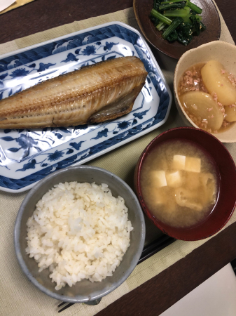 ホッケの干物_d0235108_21253045.jpg