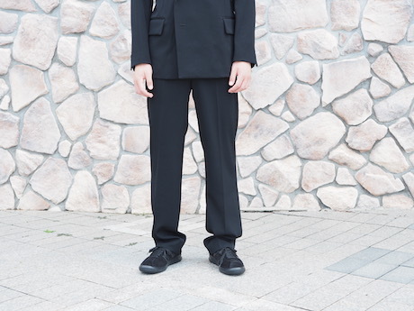 AURALEE -WOOL MAX GABARDINE DOUBLE-BREASTED JACKET / SLACKS AURALEE -WOOL MAX GABARDINE DOUBLE-BREASTED JACKET / SLACKS